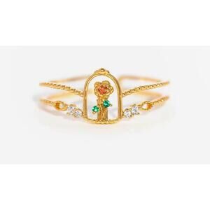 Belle rose ring